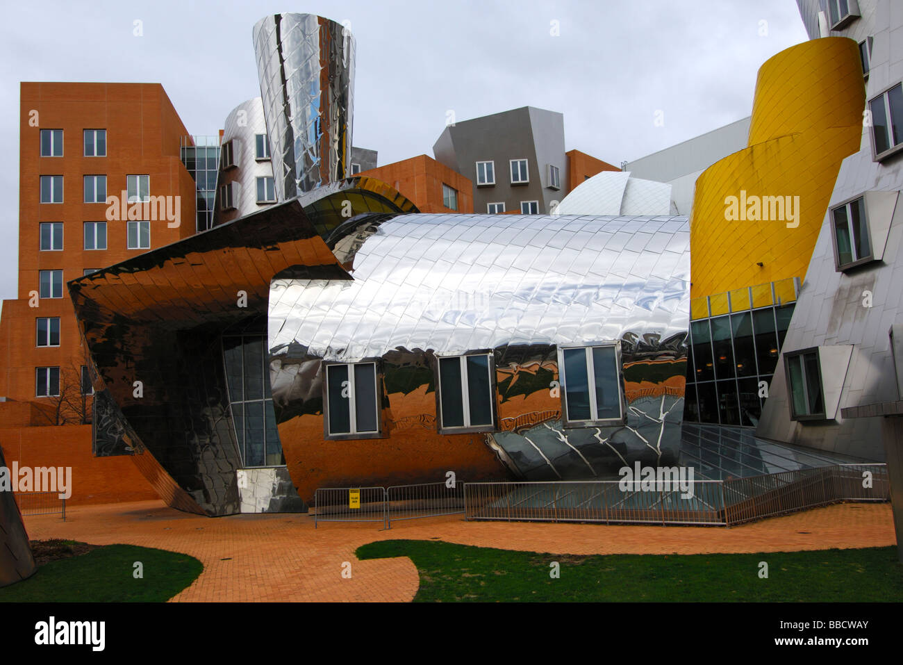 Stata Zentrum für Informatik und Artificial Intelligence Laboratory, MIT, Cambridge, Massachusetts, USA Stockfoto