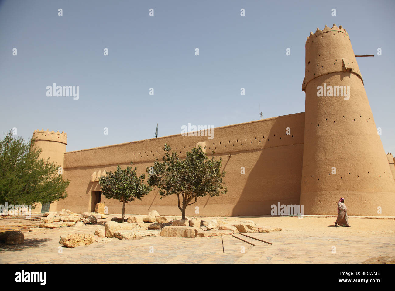 Alten Masmak Fort Riyadh Saudi-Arabien Stockfoto