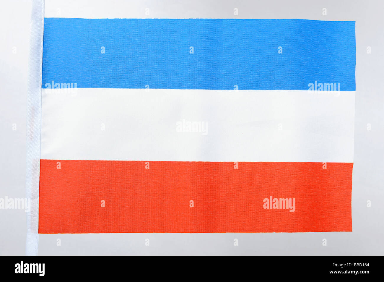 Jugoslawien-Nationalflagge Stockfoto