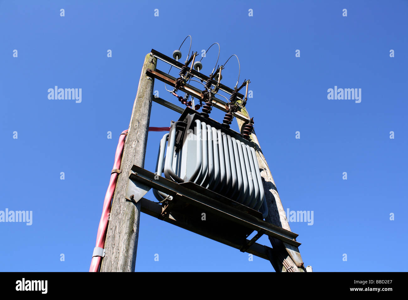 Strom-Ausrüstung, Grossbritannien 2009 Stockfoto