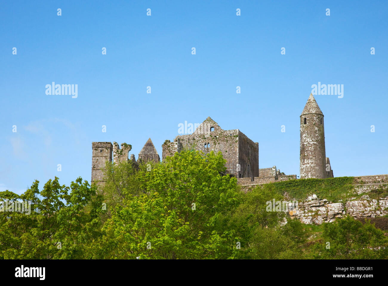 Rock of Cashel Grafschaft Co Tipperary Irland Irland Irland Europa EU Stockfoto