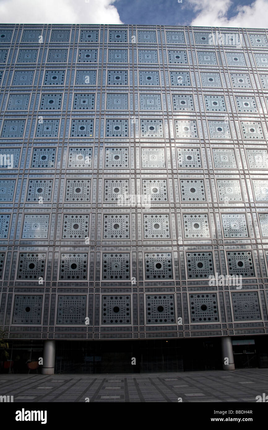 Das Institut du Monde Arabe (IMA) Paris Frankreich Stockfoto