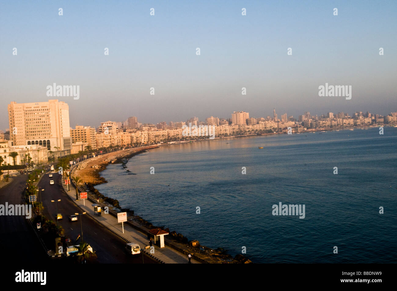 Schöne Alexandria Ägypten Stockfoto