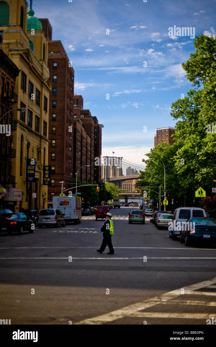 Chinatown von Downtown Manhattan, New York 2009 Stockfoto