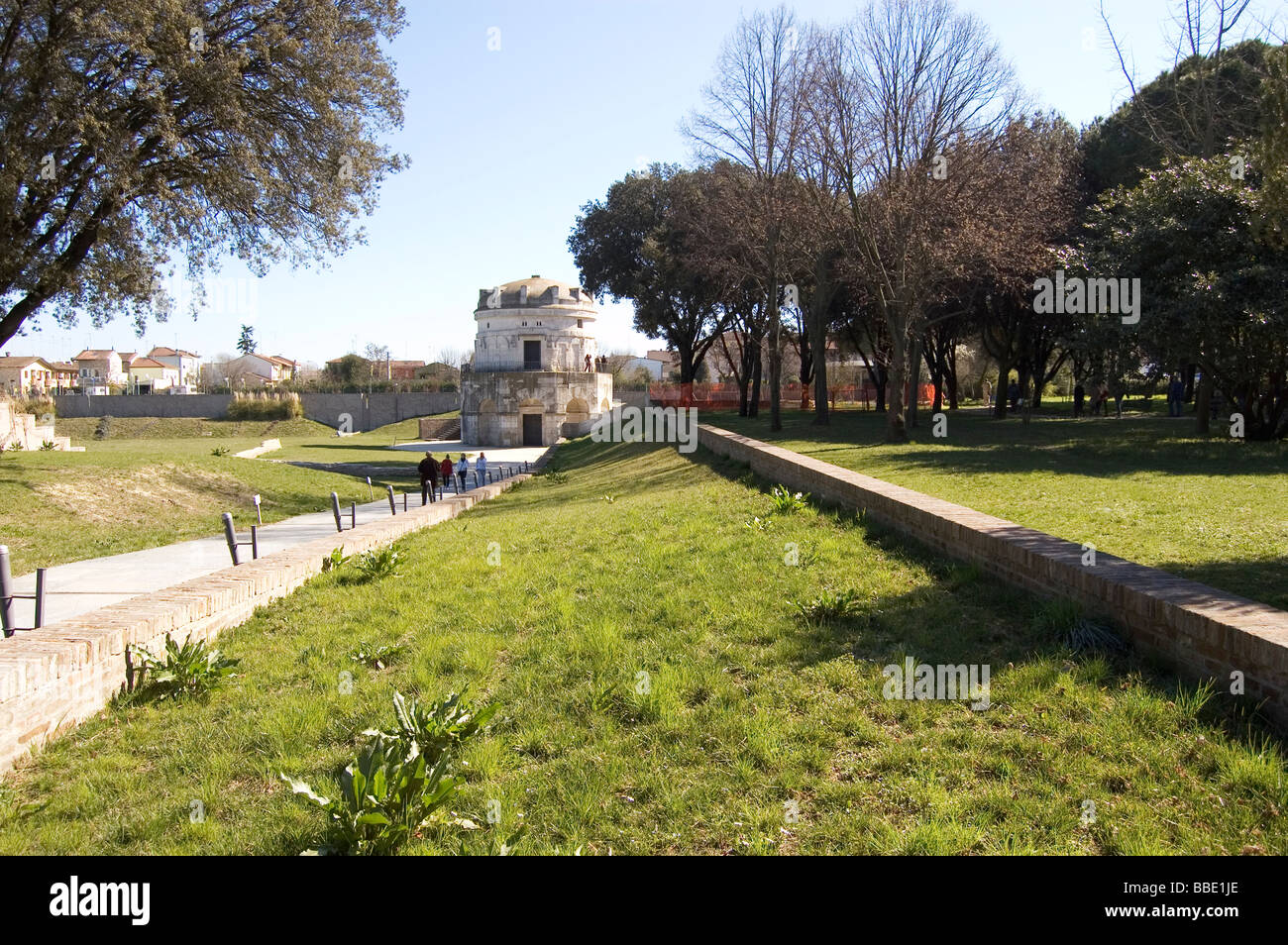 Mausoleo di Teodorico in Ravenna, Italien Stockfoto