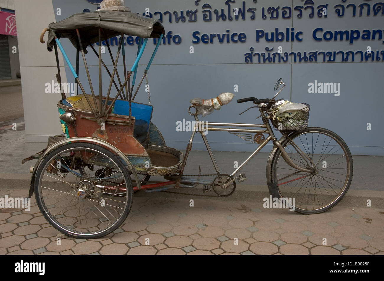 Velo-Rikscha in Chiang Mai, Thailand Stockfoto