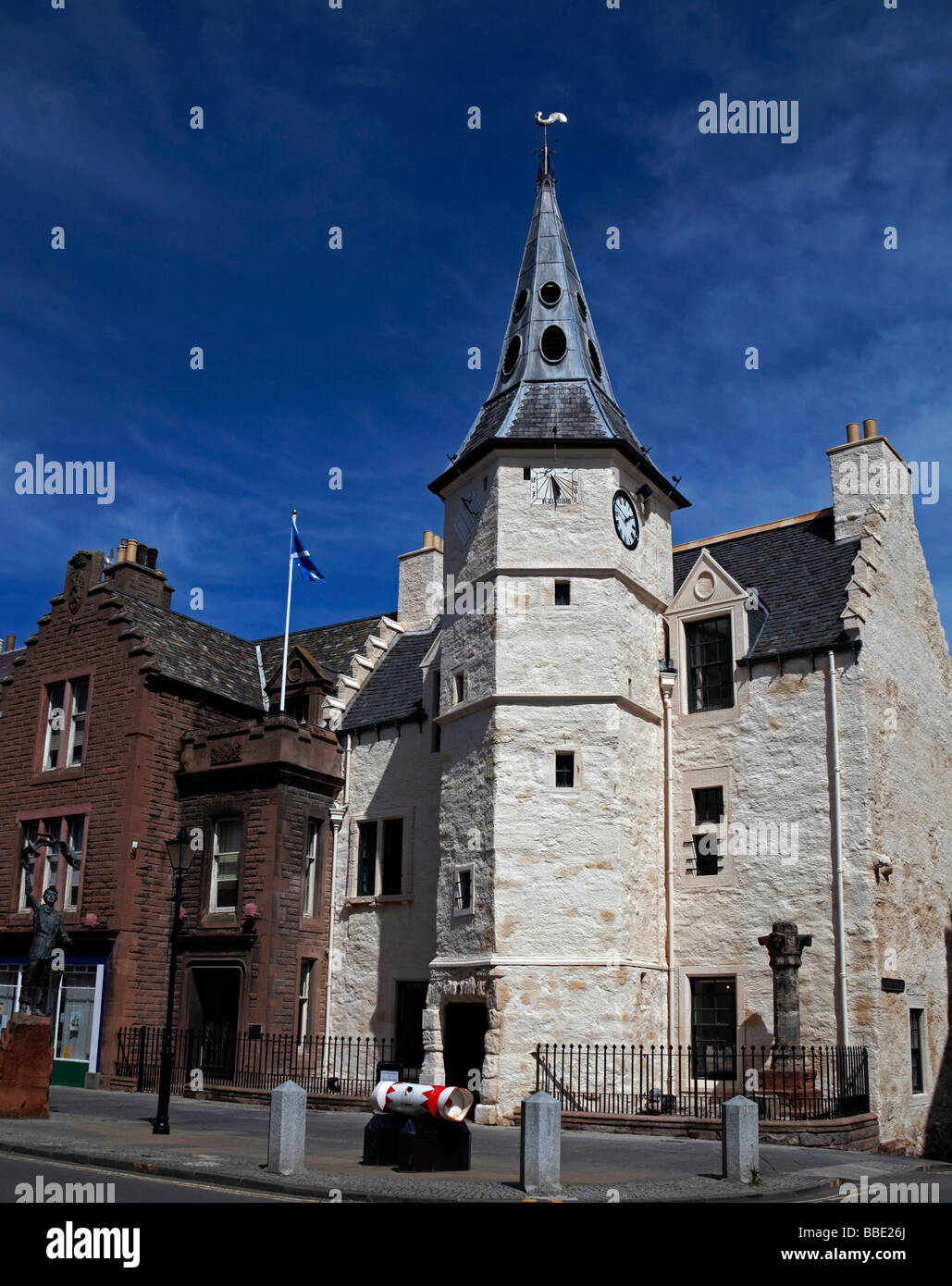 Stadthaus, Dunbar, East Lothian, Schottland Stockfoto