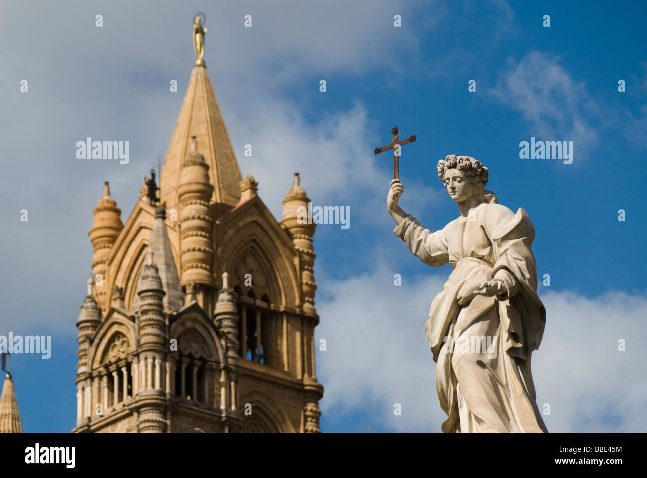 Die Kathedrale von Palermo, Sizilien Stockfoto