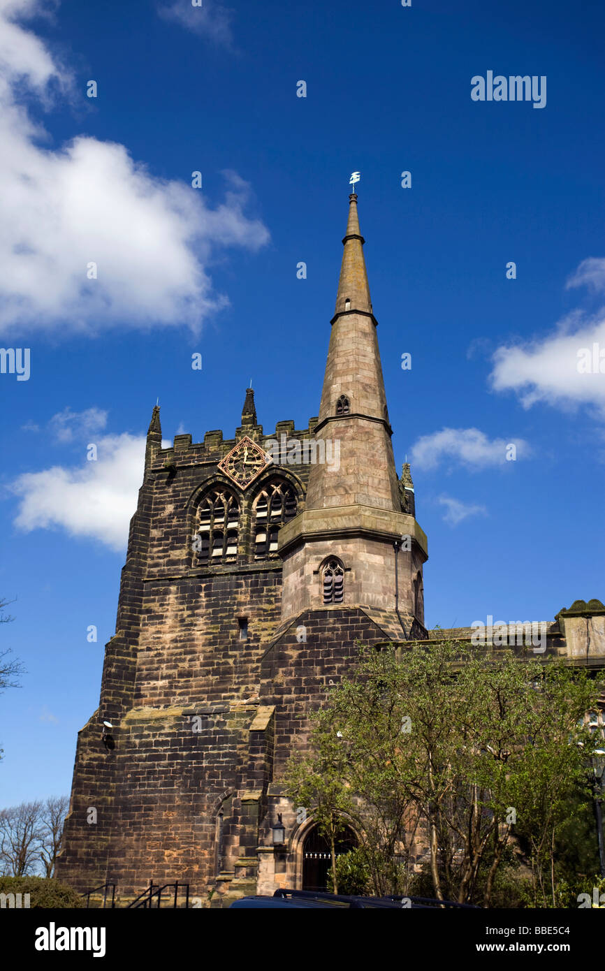 Ormskirk Pfarrkirche St. Peter und St. Paul Stockfoto