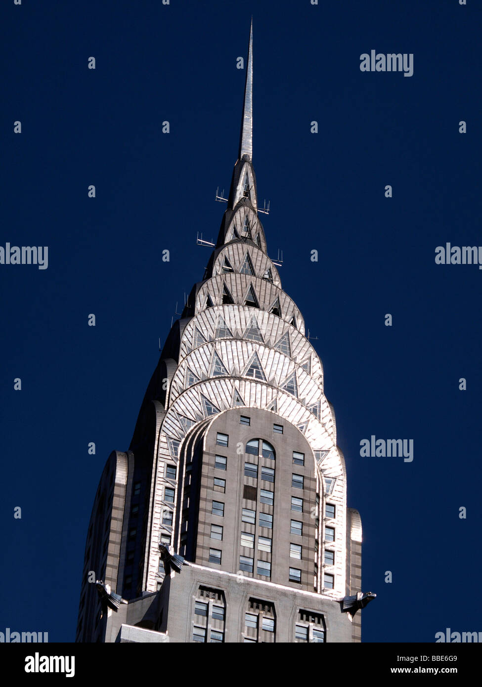 Chrysler Building, Midtown Manhattan, New York City, USA, Vereinigte Staaten von Amerika Stockfoto