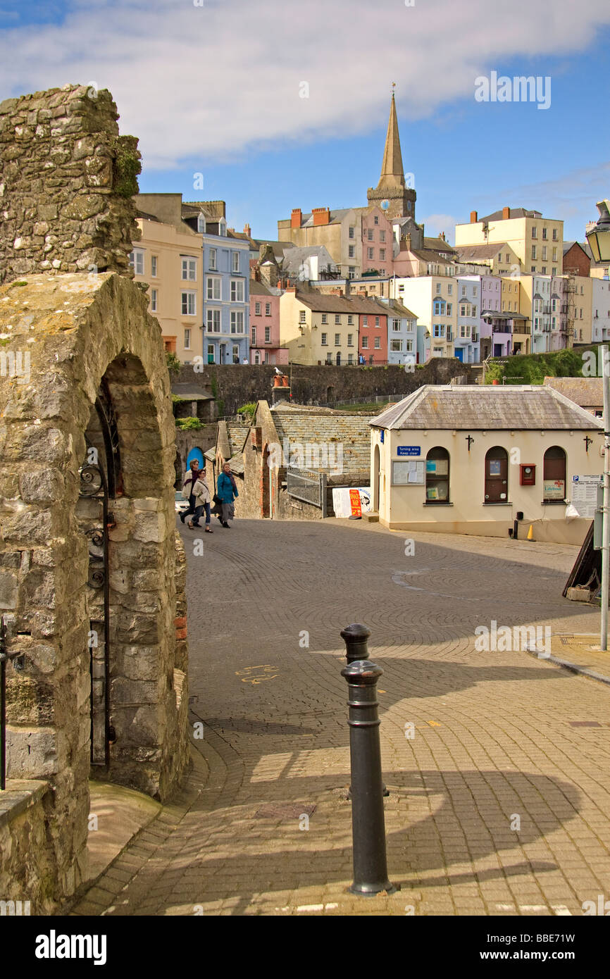 Tenby Pembrokeshire Stockfoto