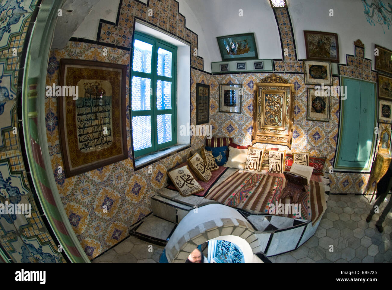 Typischen tunesischen Haus innen Stockfoto