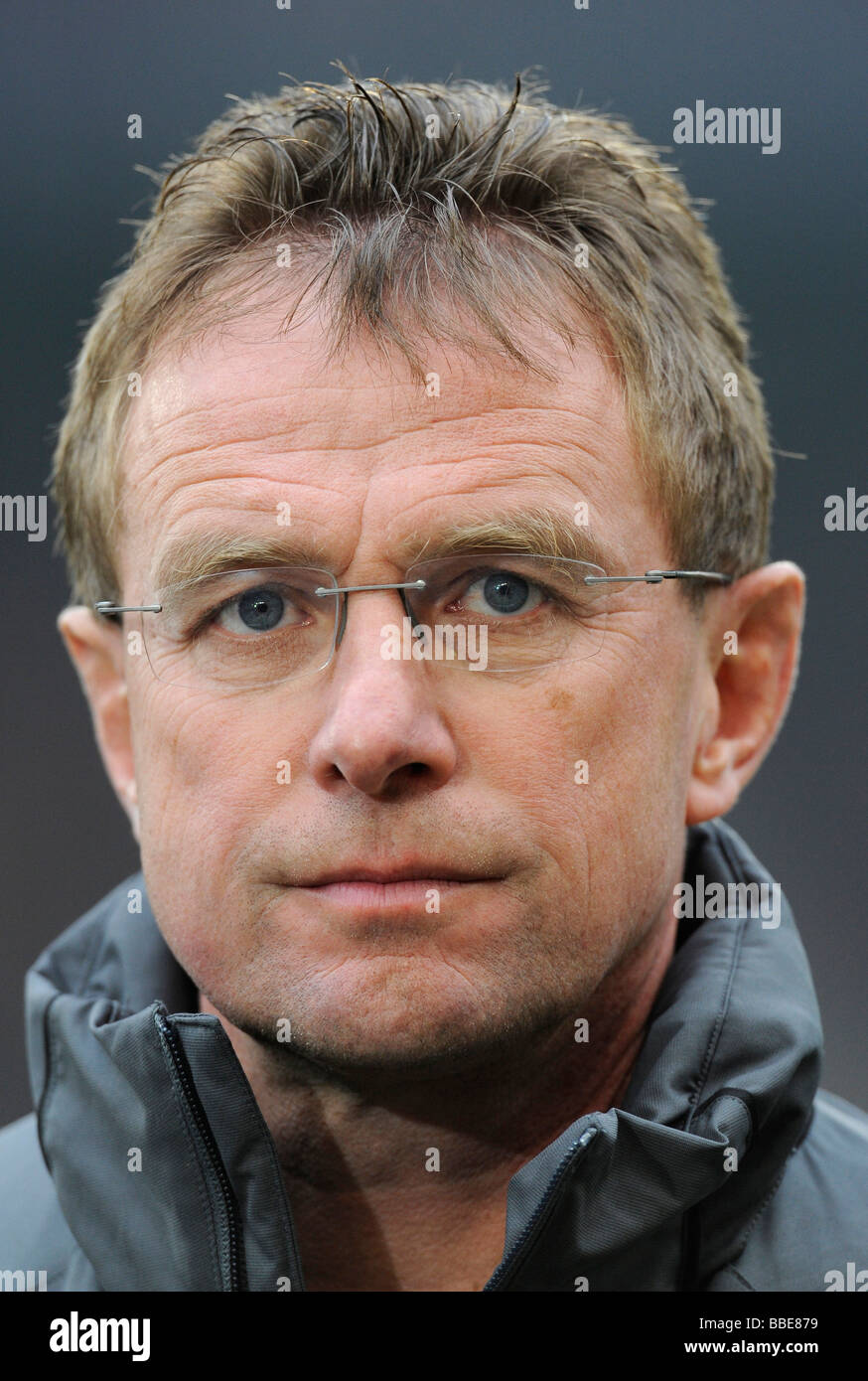 Trainer Ralf Rangnick, TSG 1899 Hoffenheim Stockfoto