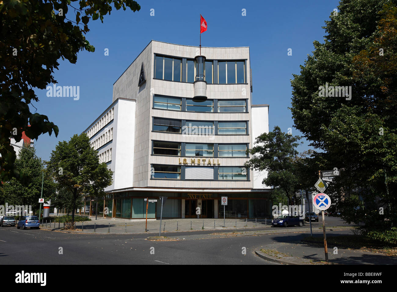 Aufbau Der IG Metall Industriegewerkschaft, Berlin, Deutschland, Europa ...