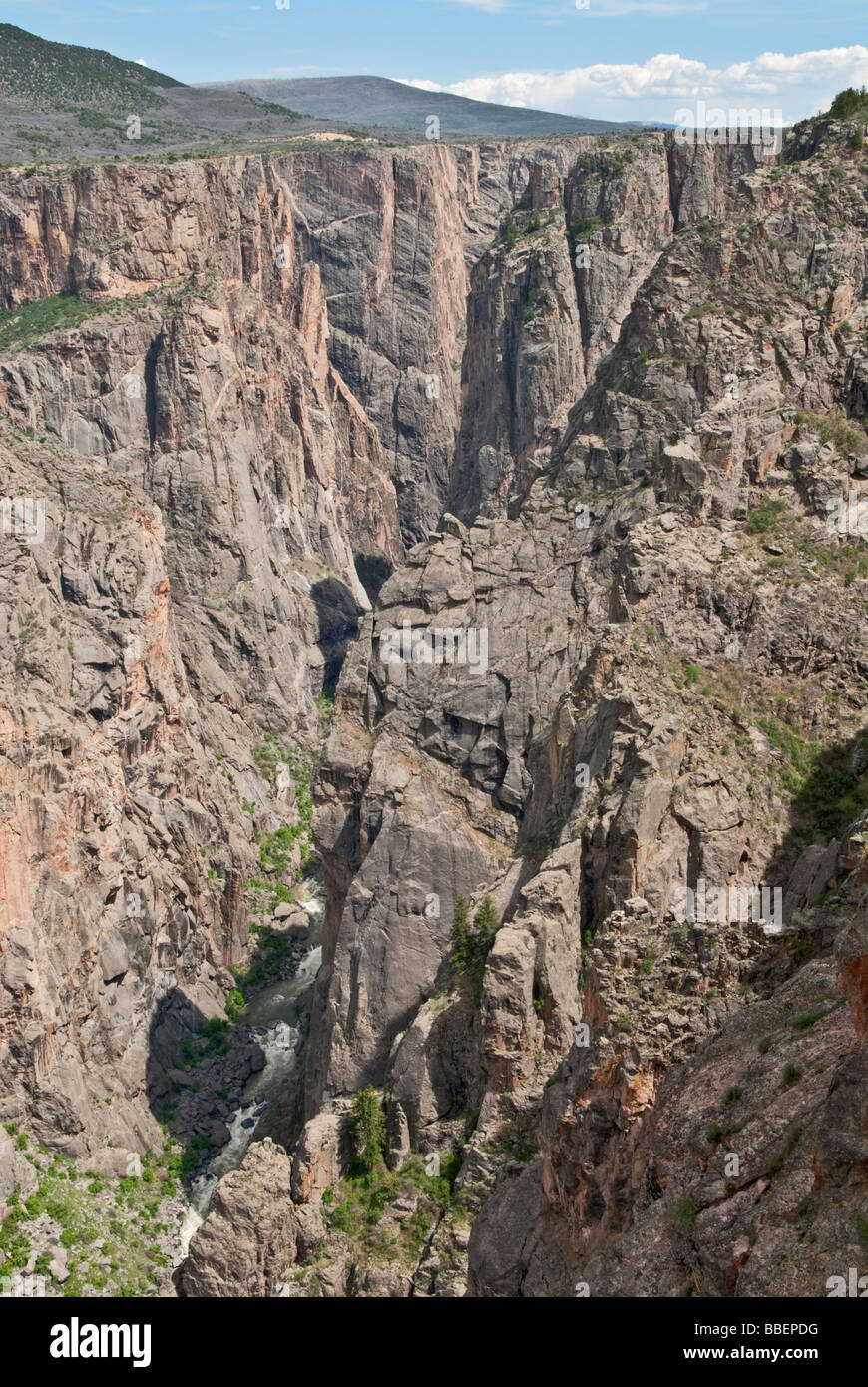 Colorado Black Canyon des Gunnison National Park Stockfoto