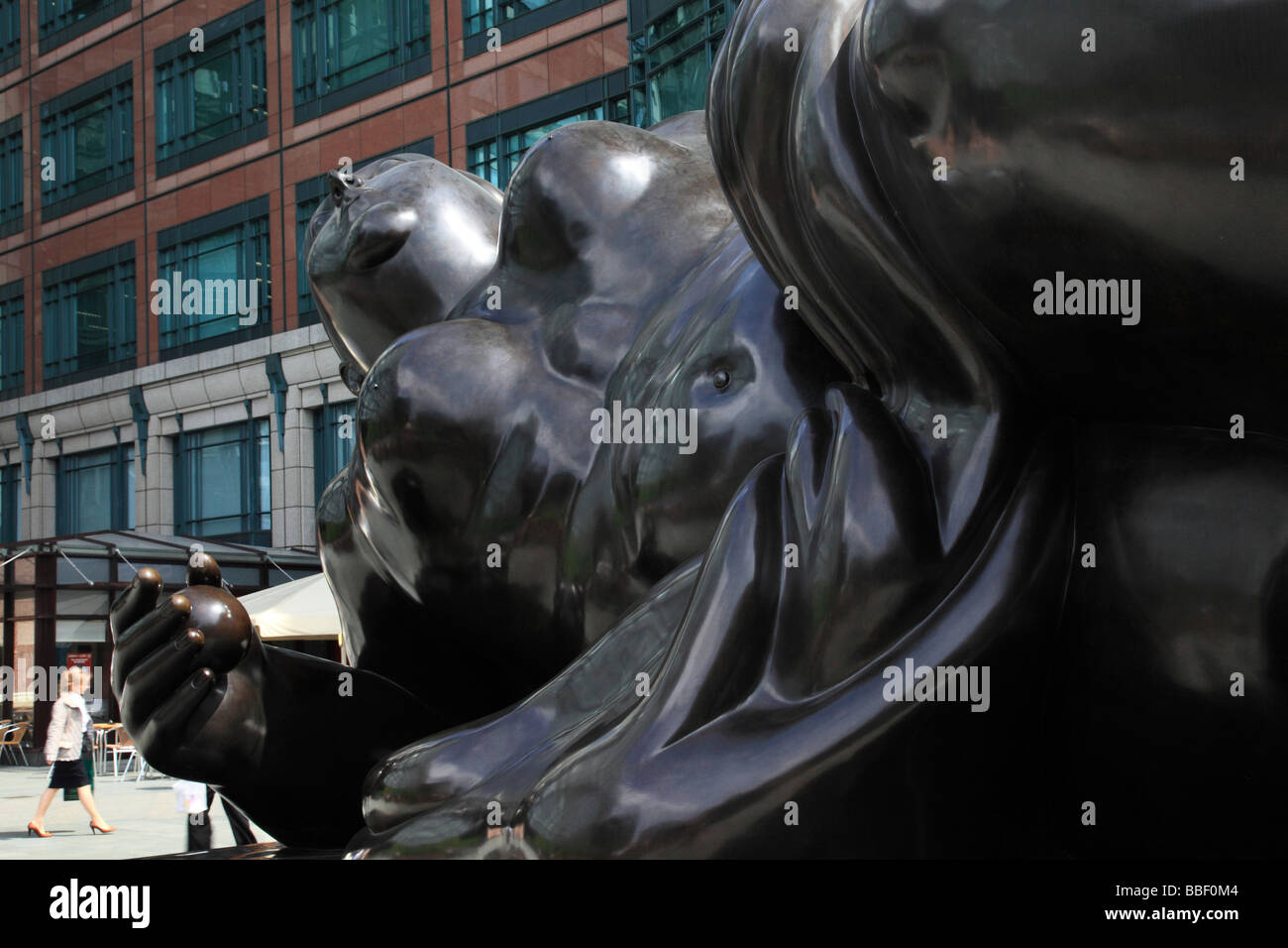 Der Broadgate Venus von Fernando Botero Exchange Square Stadt Europas London U.K. Stockfoto