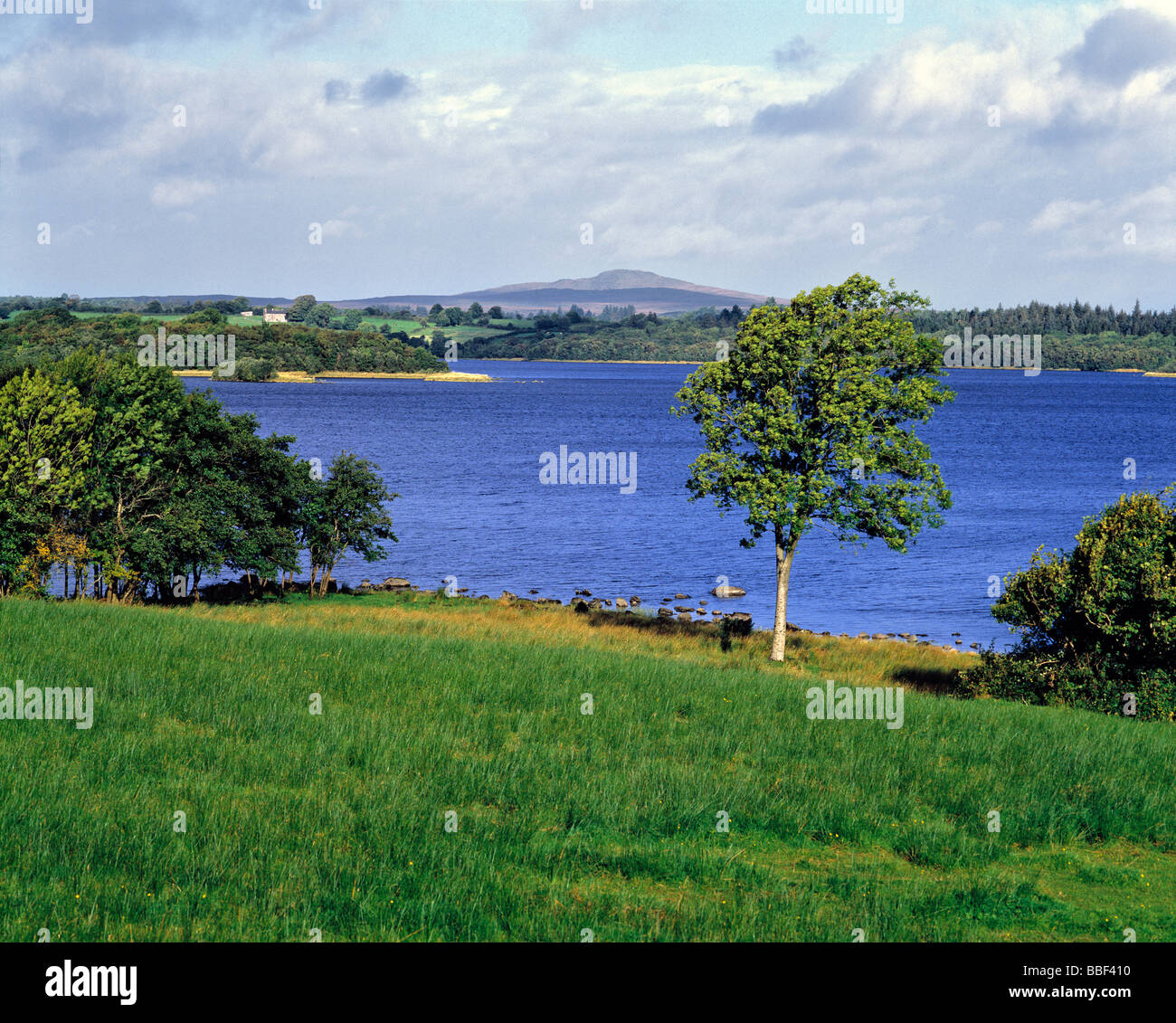 Untere Lough Erne zählt zu den größten Seen in Nordirland Stockfoto