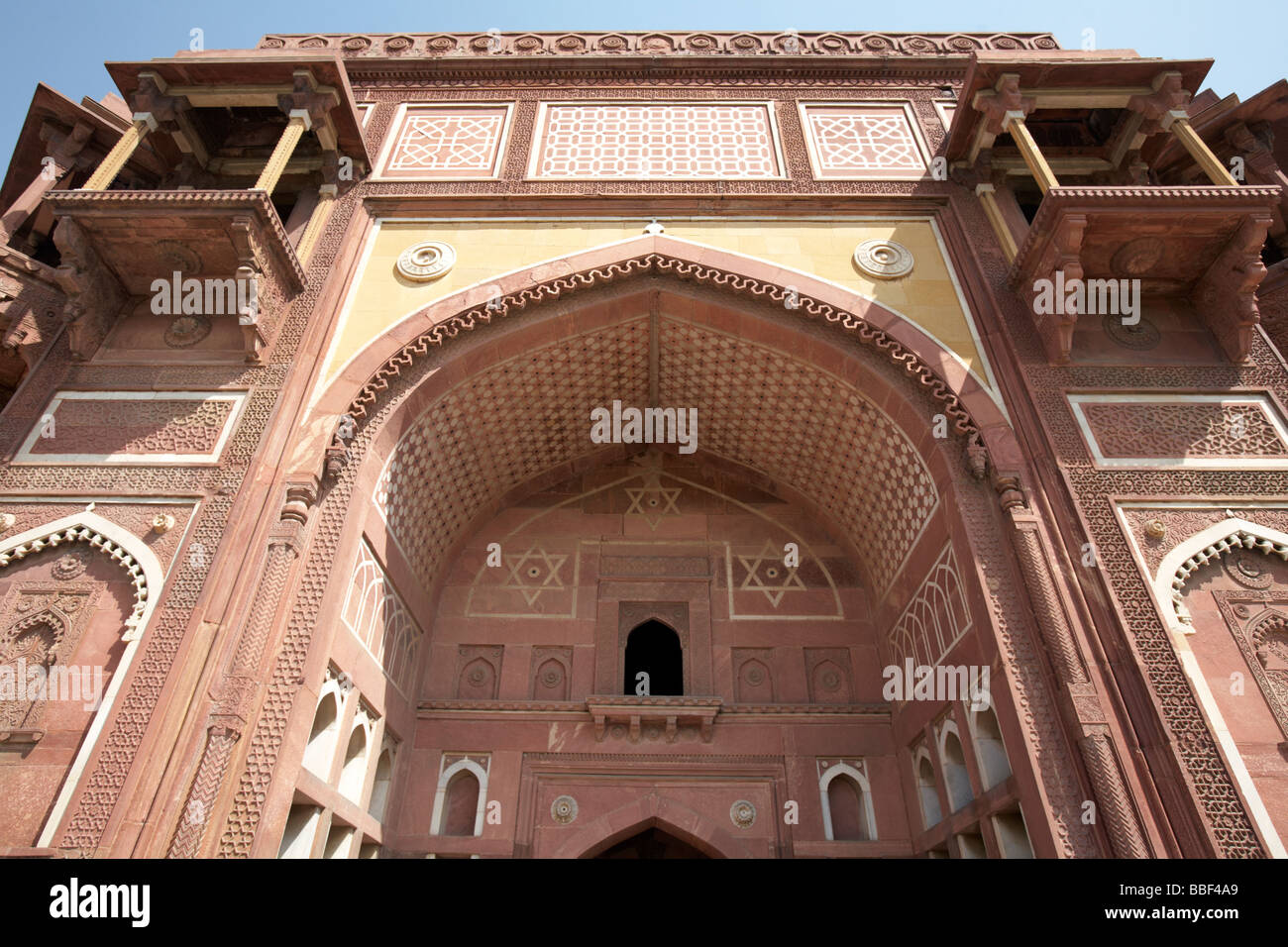Agra Fort Agra Uttar Pradesh, Indien Stockfoto