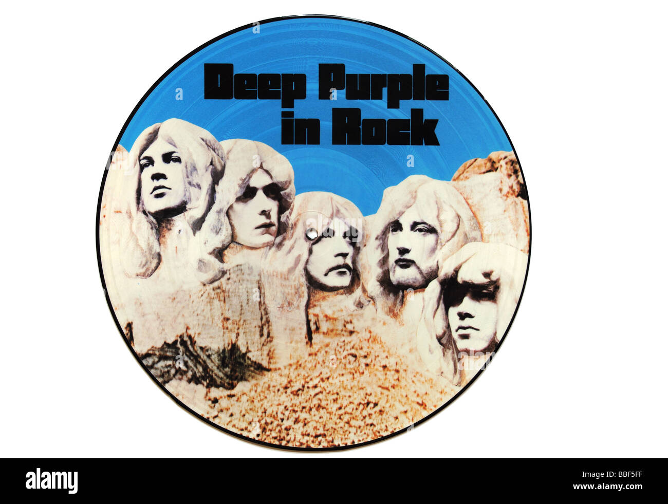 Deep Purple In Rock CD Bilderalbum Stockfoto