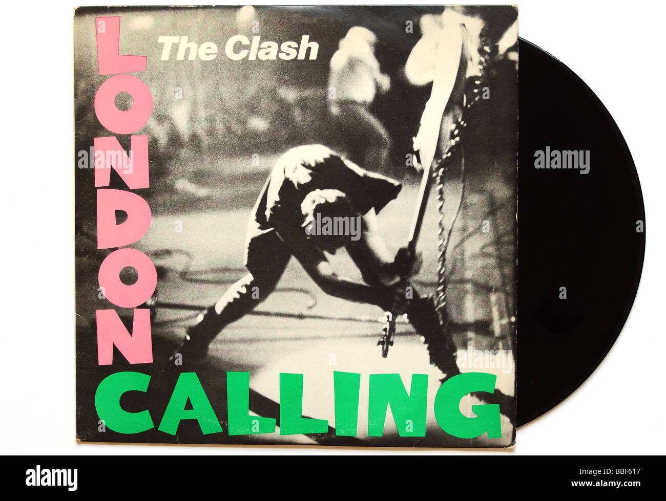 Das Album Clash London Calling Stockfoto