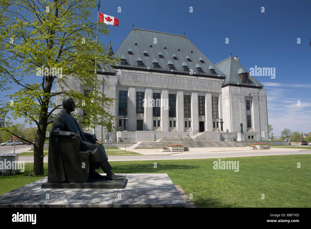 Supreme Court of Canada Ottawa Ontario Kanada Stockfoto