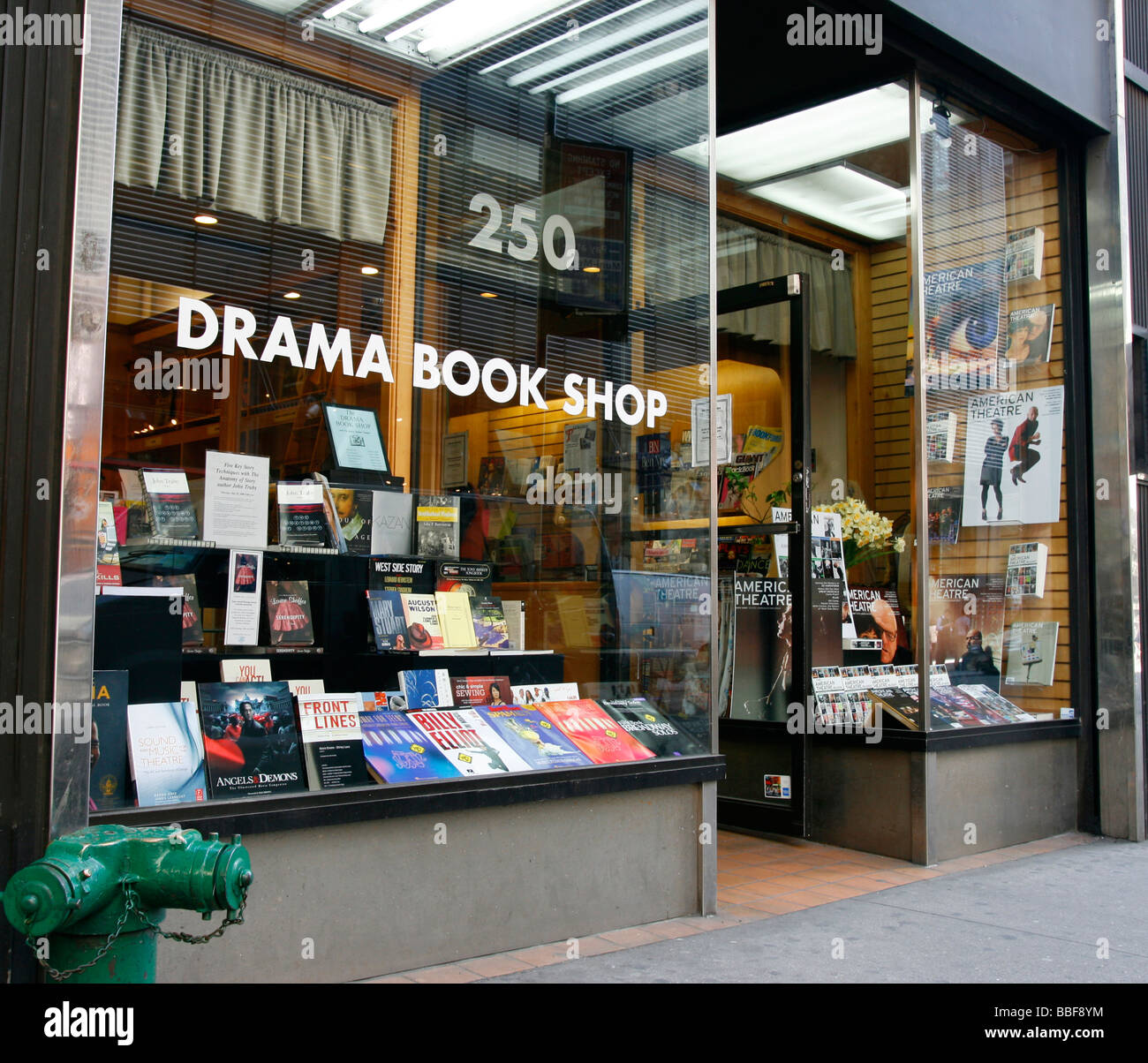 Drama-Buch-Shop. Stockfoto