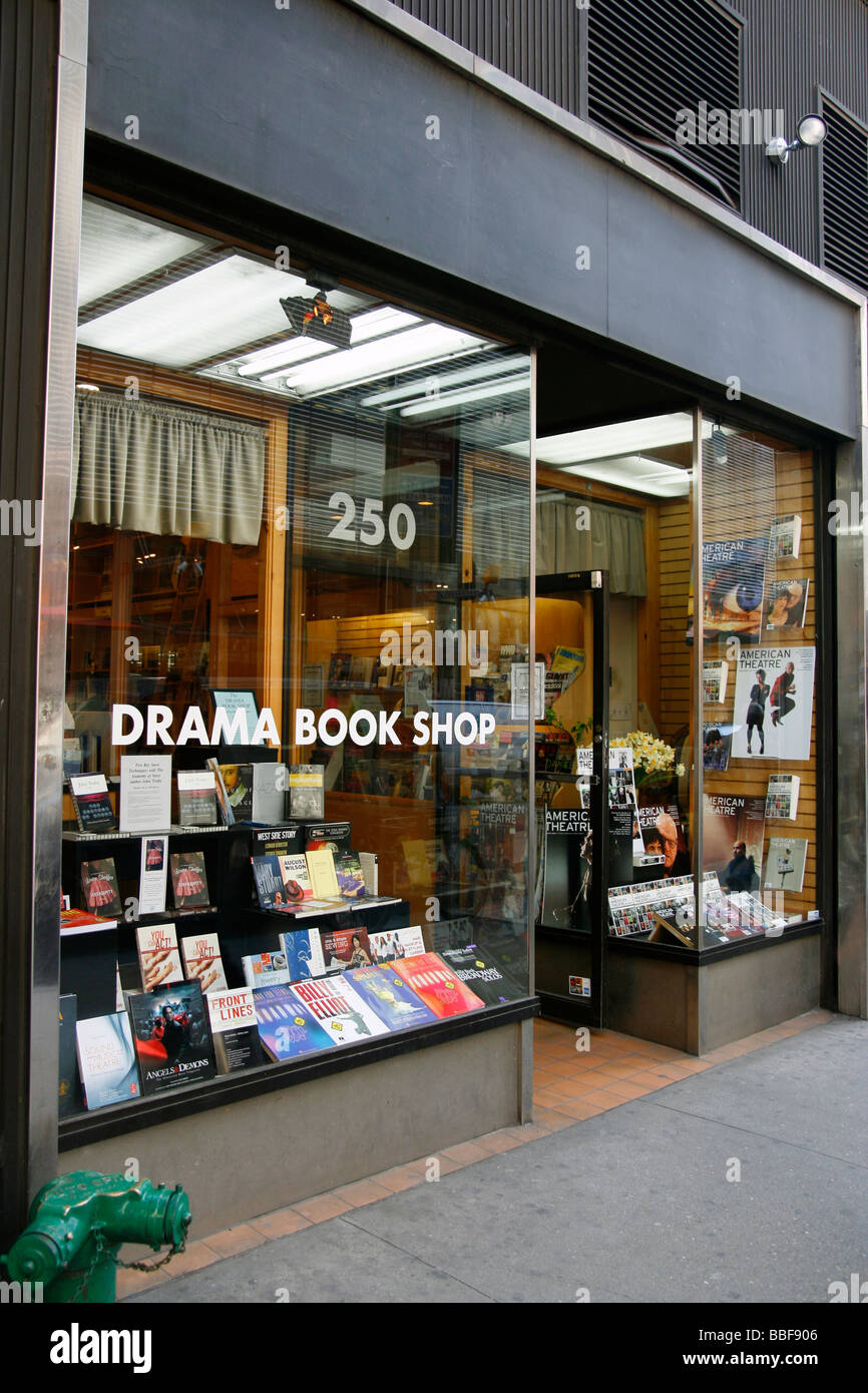 Drama-Buch-Shop. Stockfoto