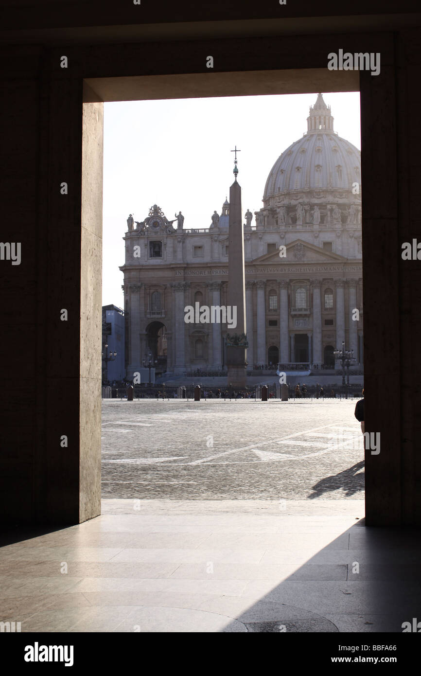 Petersdom, Vatikan. Stockfoto