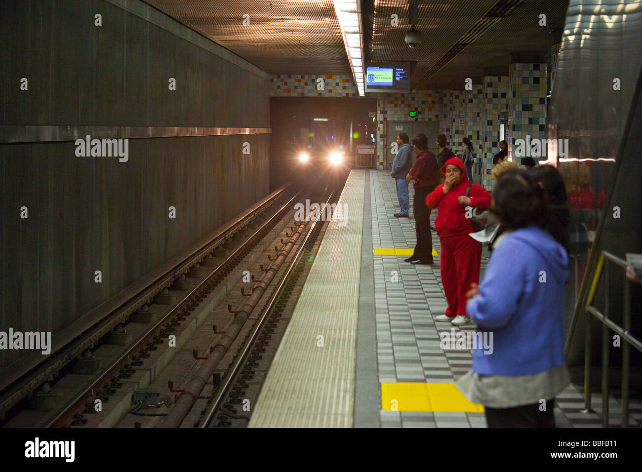 Los Angeles Metro Stockfoto