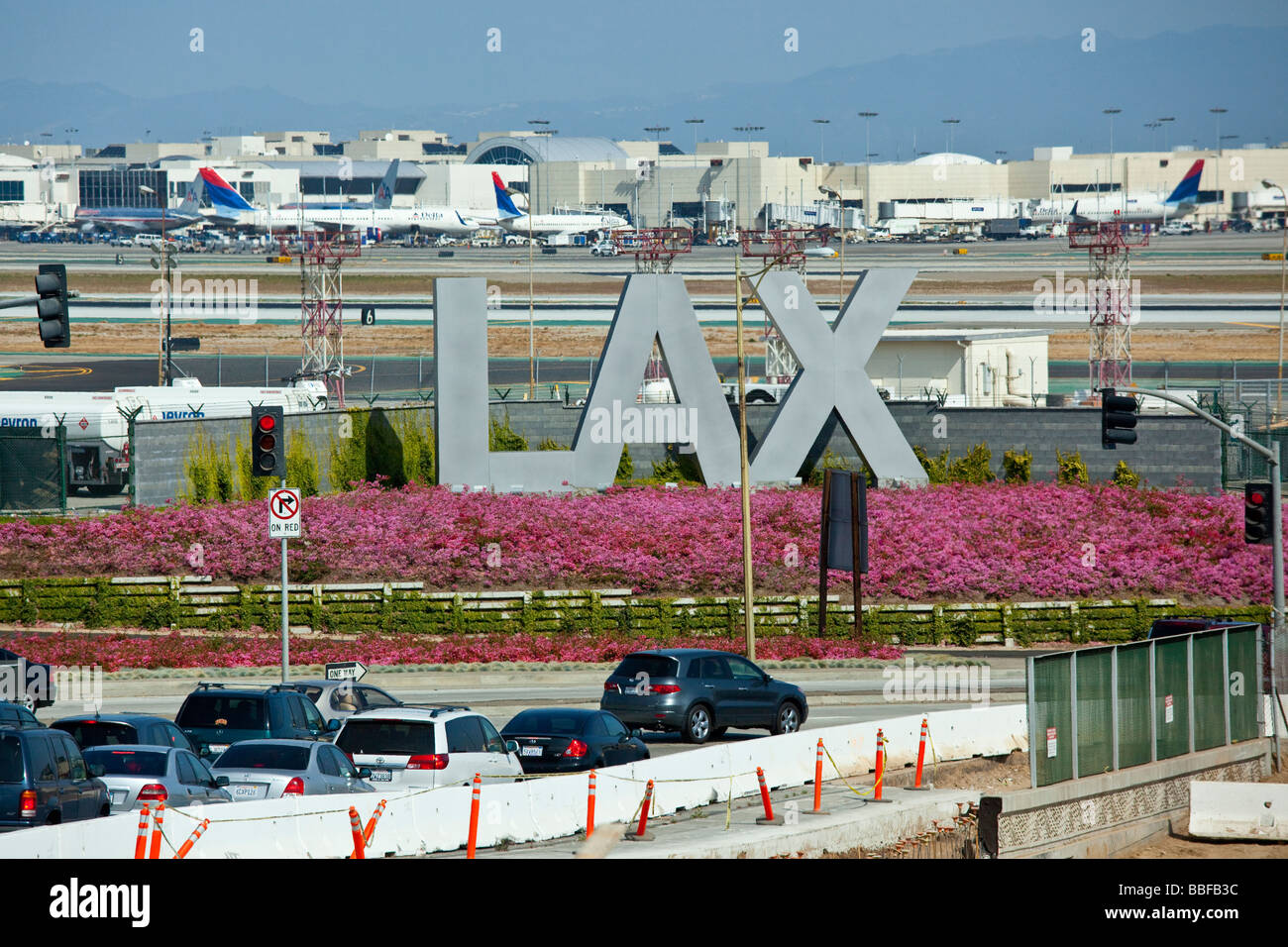 LAX-Los Angeles International Airport Stockfoto