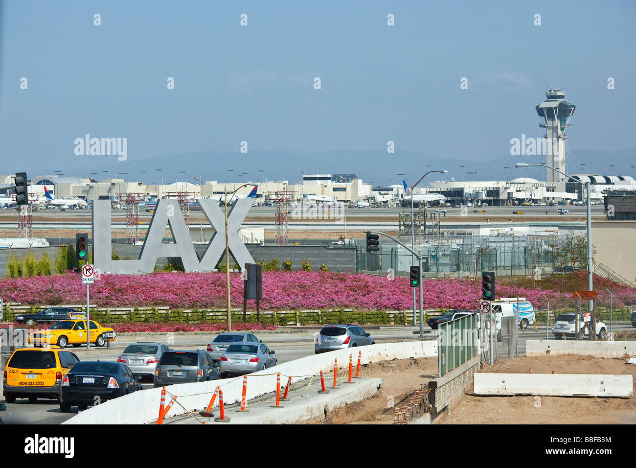 LAX-Los Angeles International Airport Stockfoto