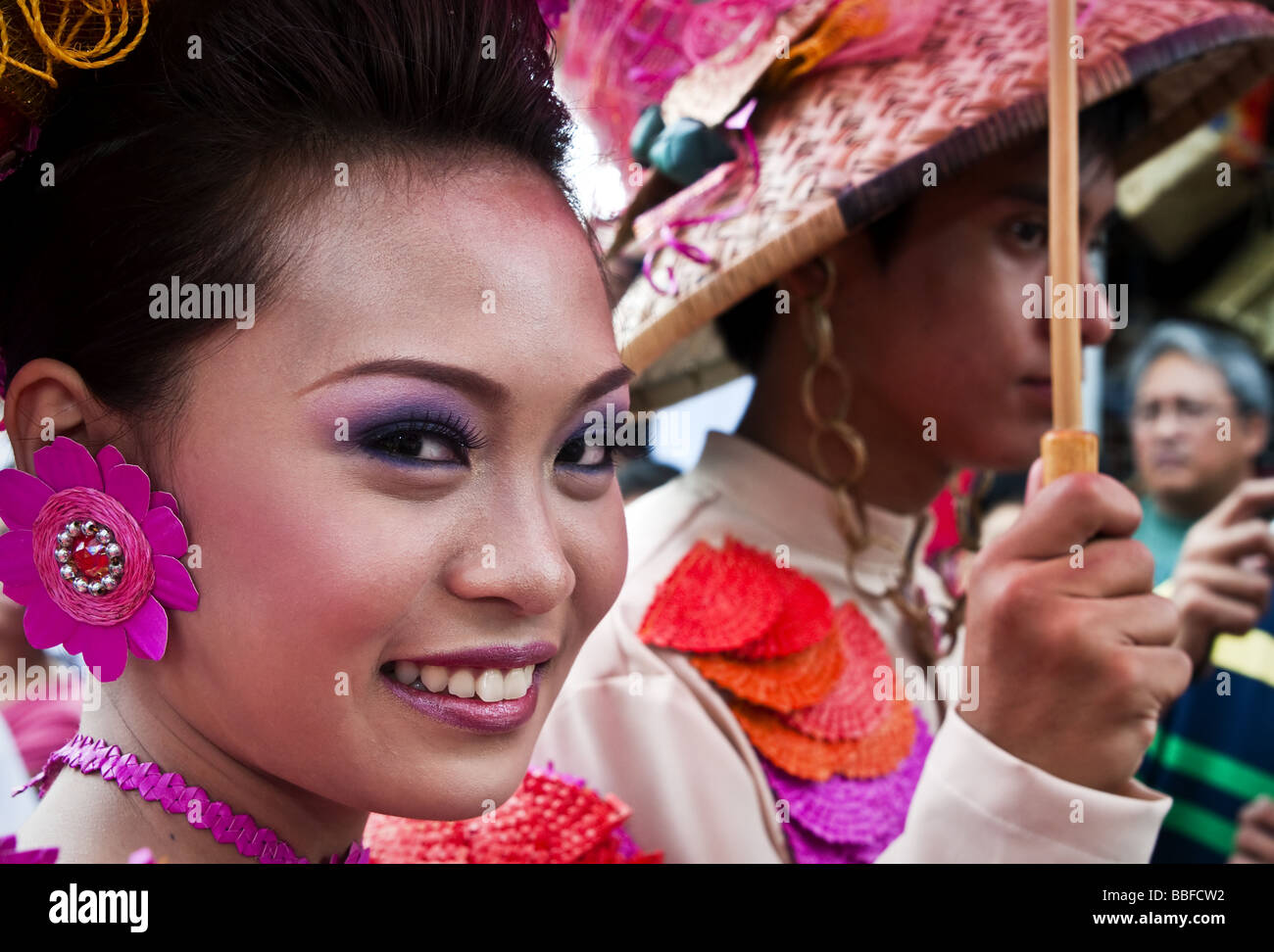 Pahiyas Festival, Lucban Stockfoto