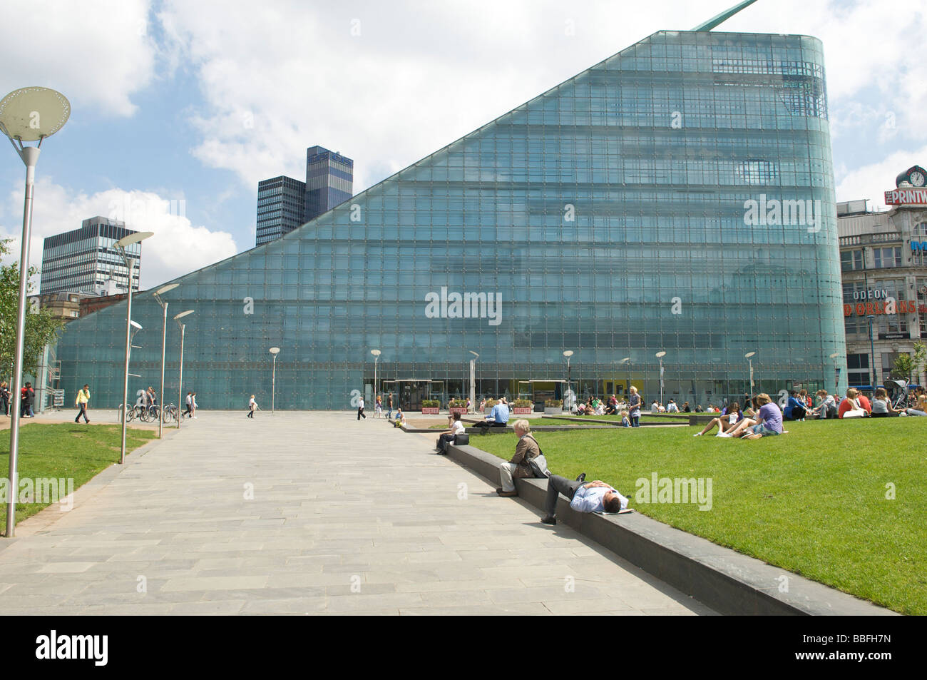 Das National Museum of Football, früher das Urbis Centre, Manchester Stockfoto