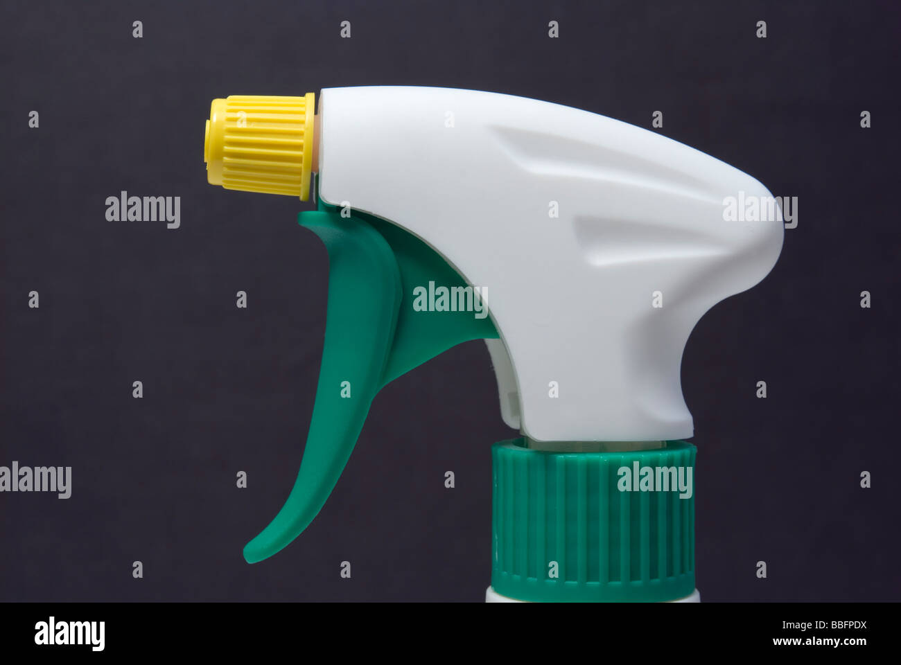 Sprühflasche für Reinigungsmittel Stockfoto