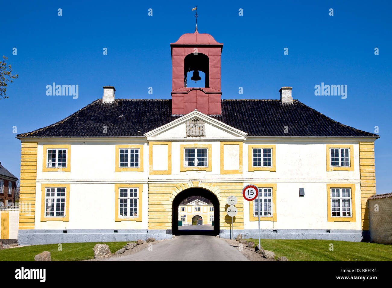 Valdemar Schloss Troense, Taasinge, Dänemark, Europa Stockfoto