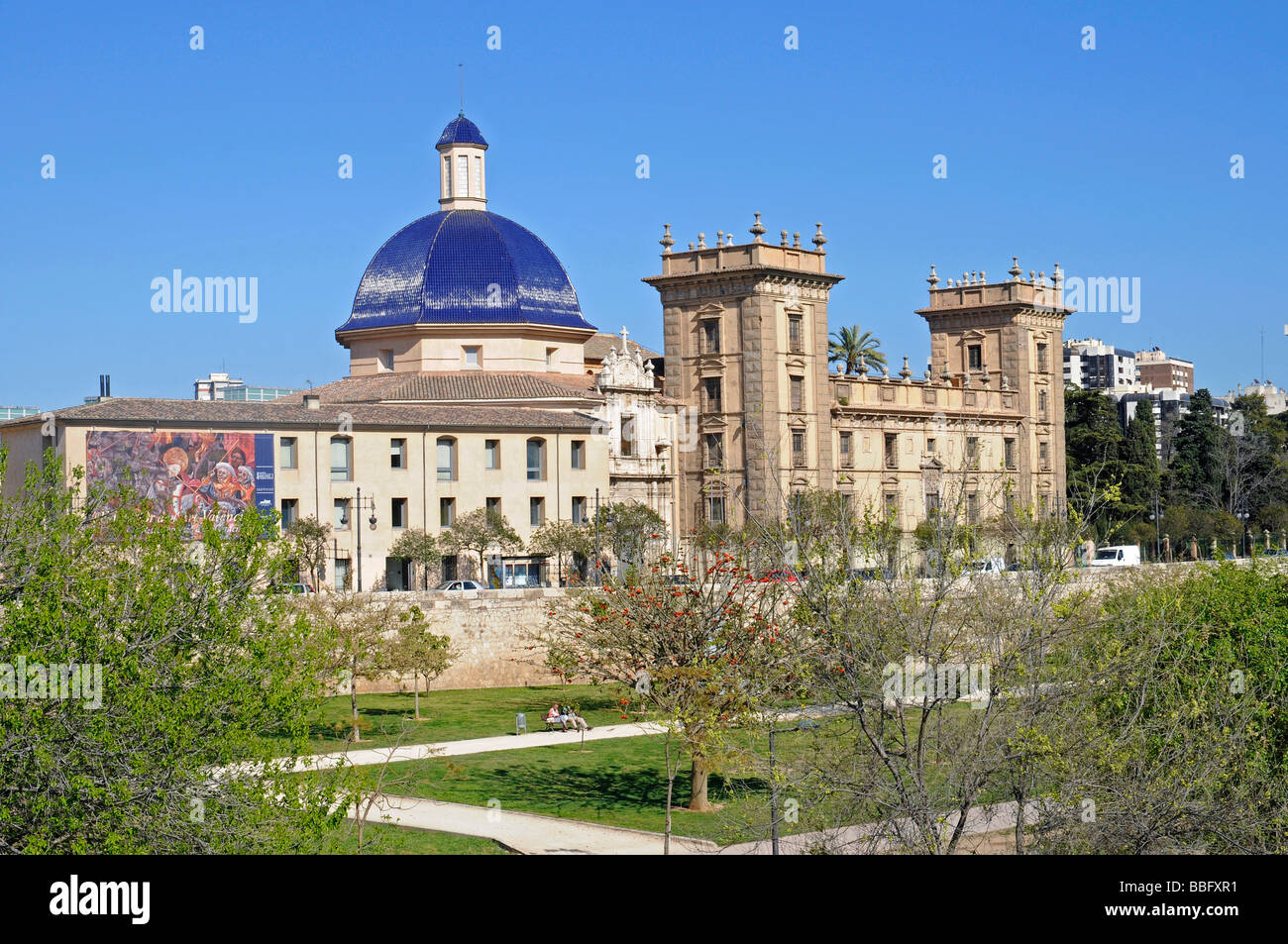 Museo de Bellas Artes, Museum of Fine Arts, Jardines del Turia, Gärten