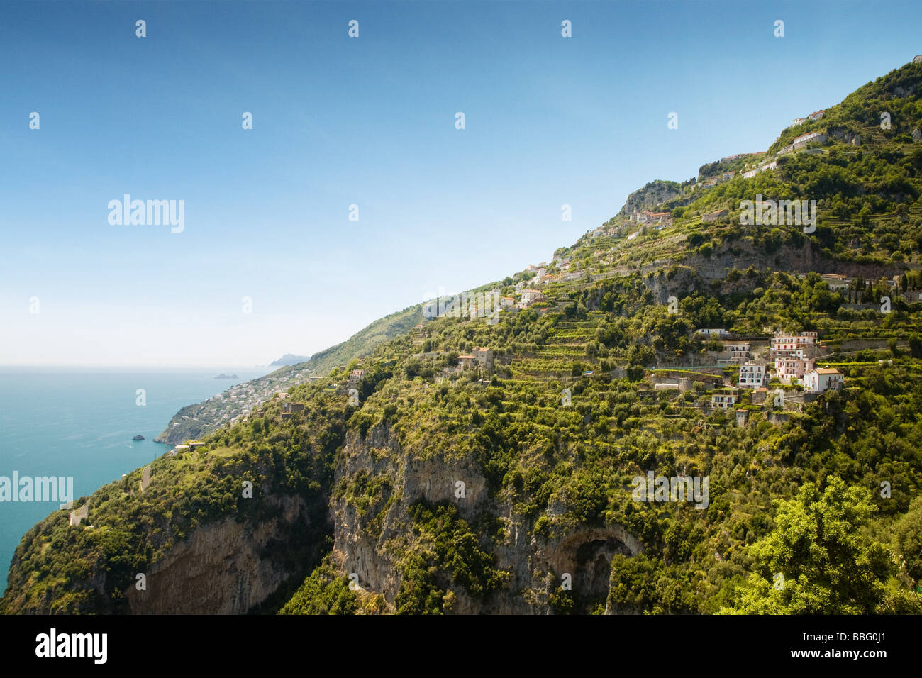 Amalfi-Küste Stockfoto