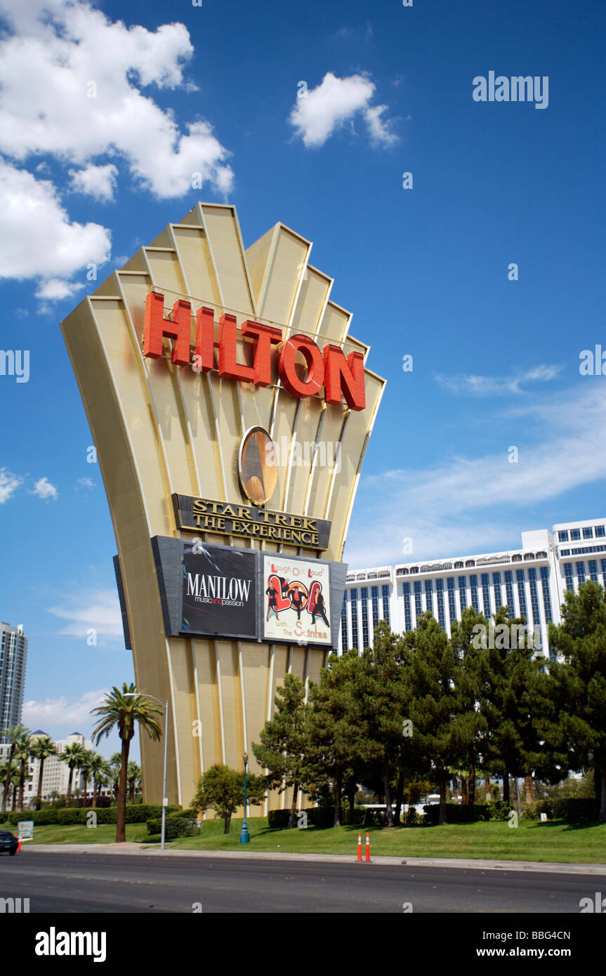 Las Vegas Hilton Hotel Stockfoto