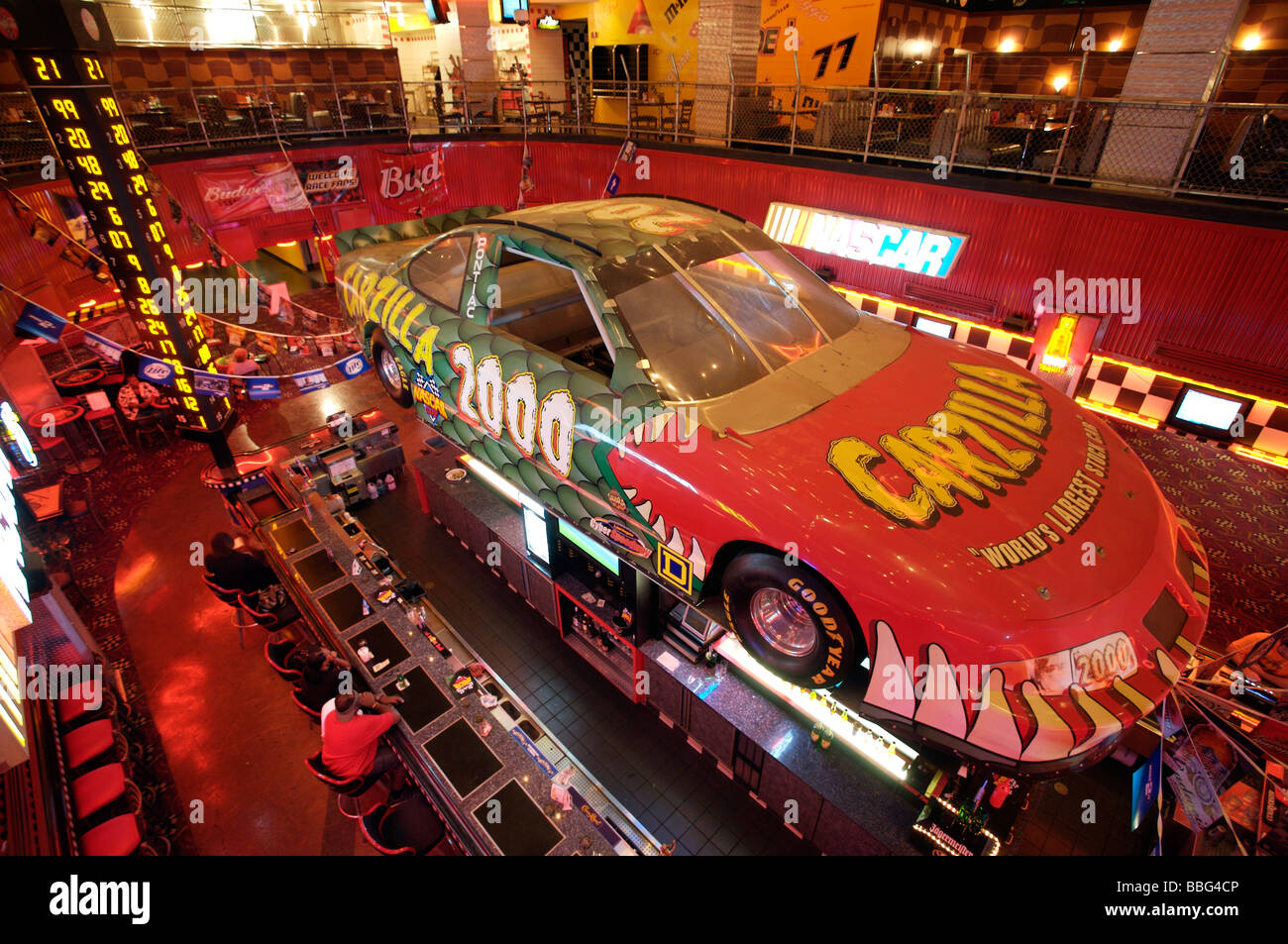 NASCAR Cafe Restaurant Las Vegas Stockfoto