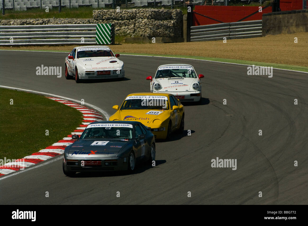 Ein Porsche 944 S2 angetrieben durch James Hilliard Stockfoto