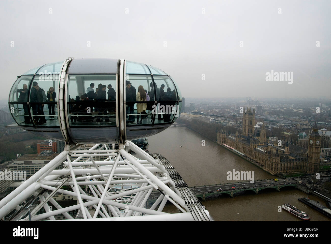 London Eye Stockfoto