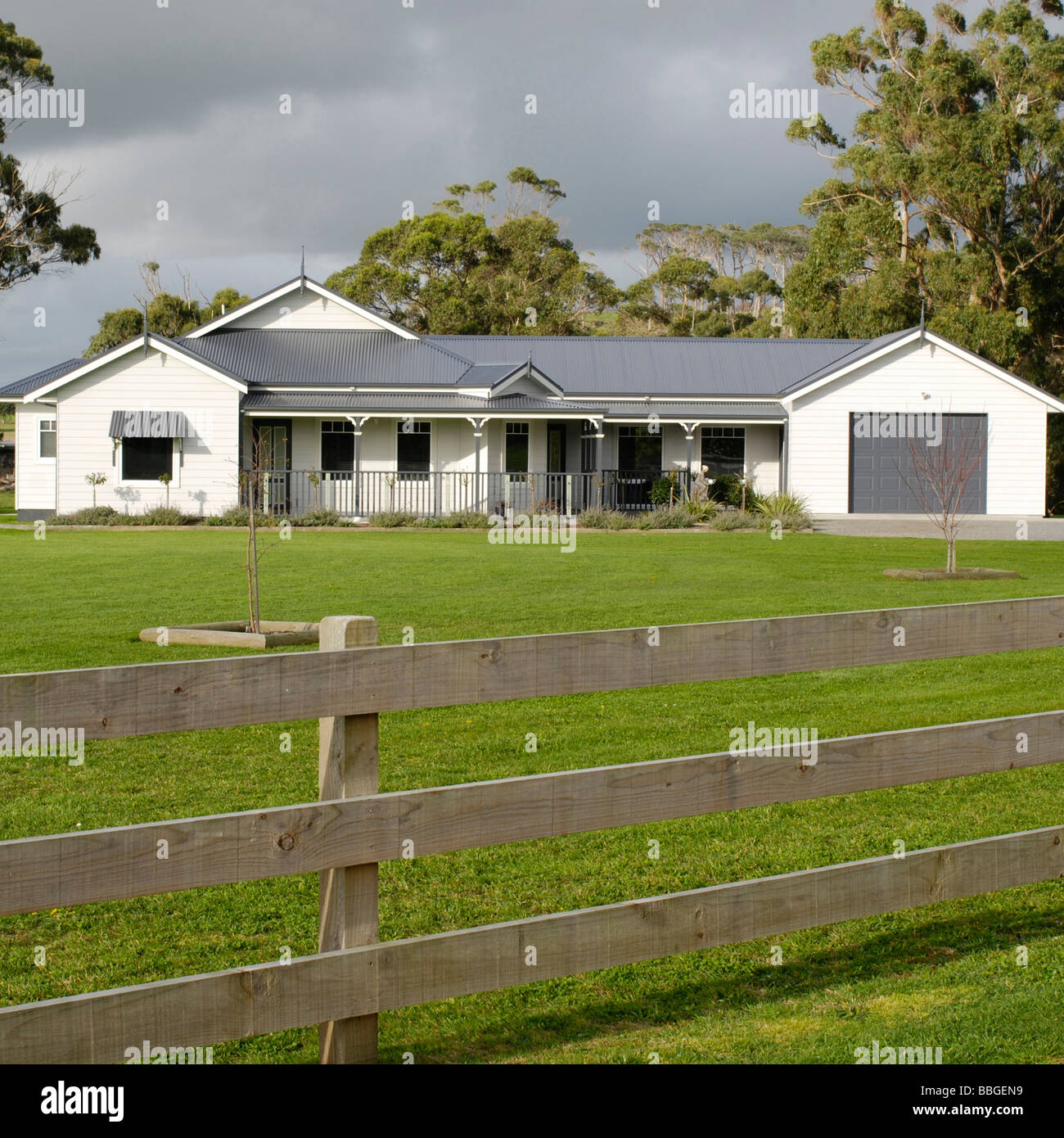 Ländliche Heimat Smithton Tasmanien Stockfoto