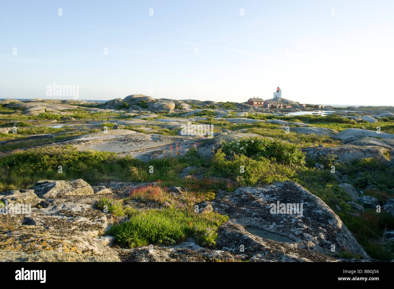 Querformat aus der West-Küste von Schweden Stockfoto