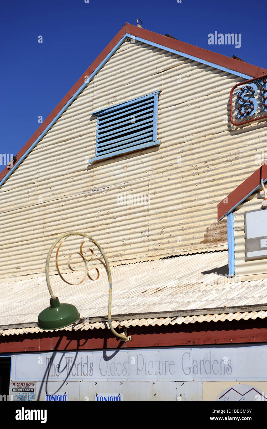 Sonne Bild Theater in Broome, Western Australia ist der weltweit älteste Freiluftkino. Stockfoto