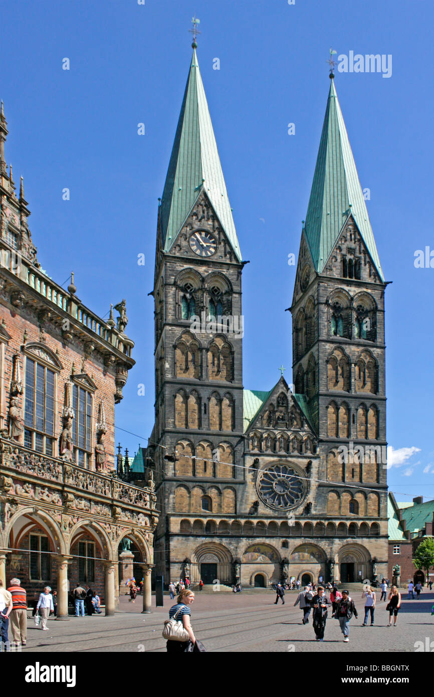 St. Petri Dom, Bremen, Norddeutschland Stockfoto