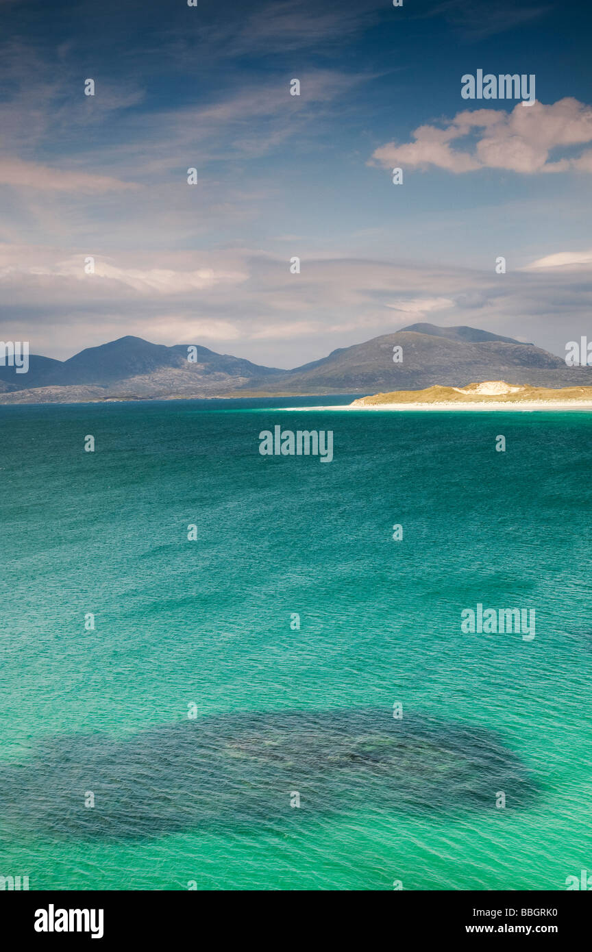 Seilebost Strand, Isle of Harris, Äußere Hebriden, Schottland Stockfoto