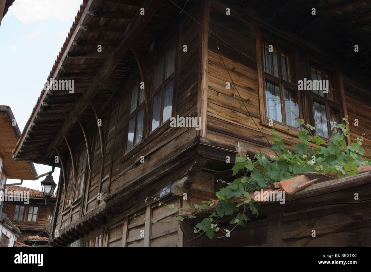 Kotel, eine kleine Stadt, Sliven Gemeinde, traditionelle bulgarische Architektur, Balkan, Bulgarien, Osteuropa Stockfoto