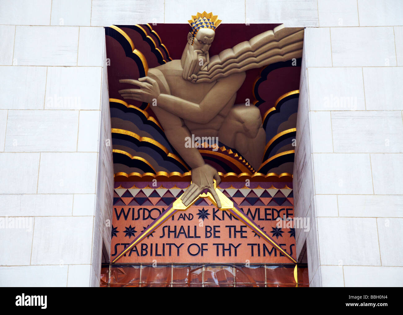 30 Rockefeller Plaza, New York Stockfoto