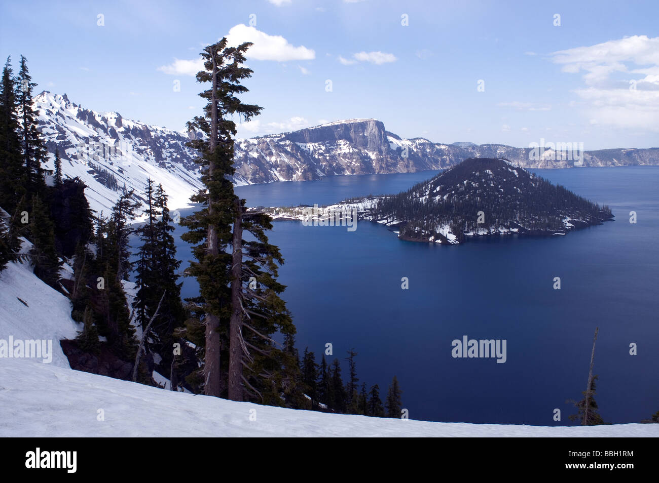 Crater Lake Nationalpark Oregon Stockfoto