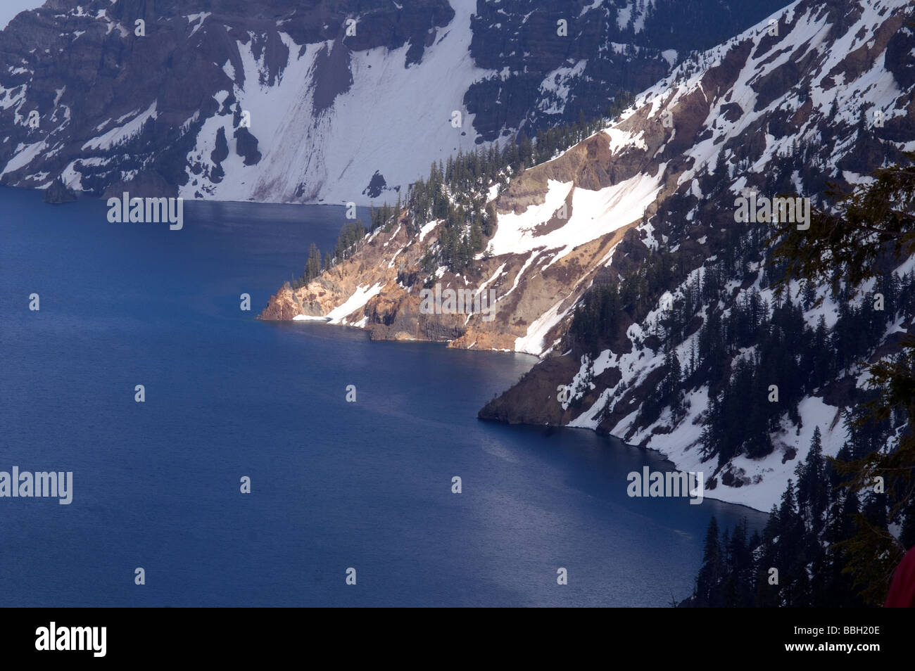 Crater Lake Nationalpark Oregon Stockfoto